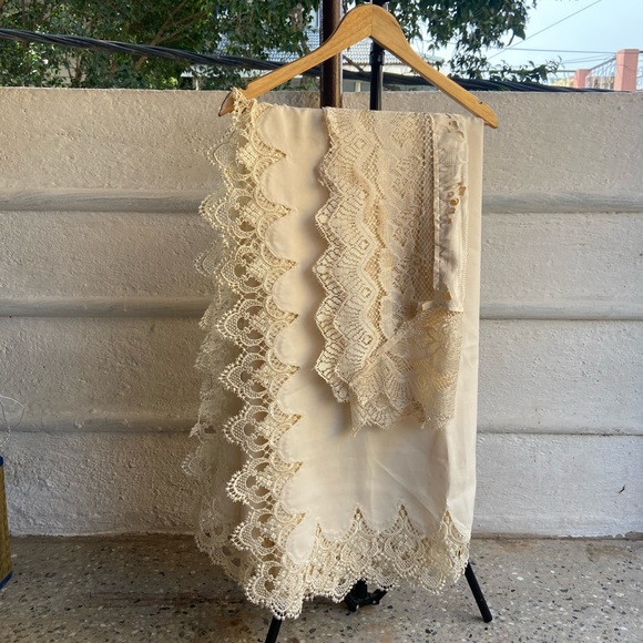 None Other - Embroidered Table Cloths. 2 Pcs